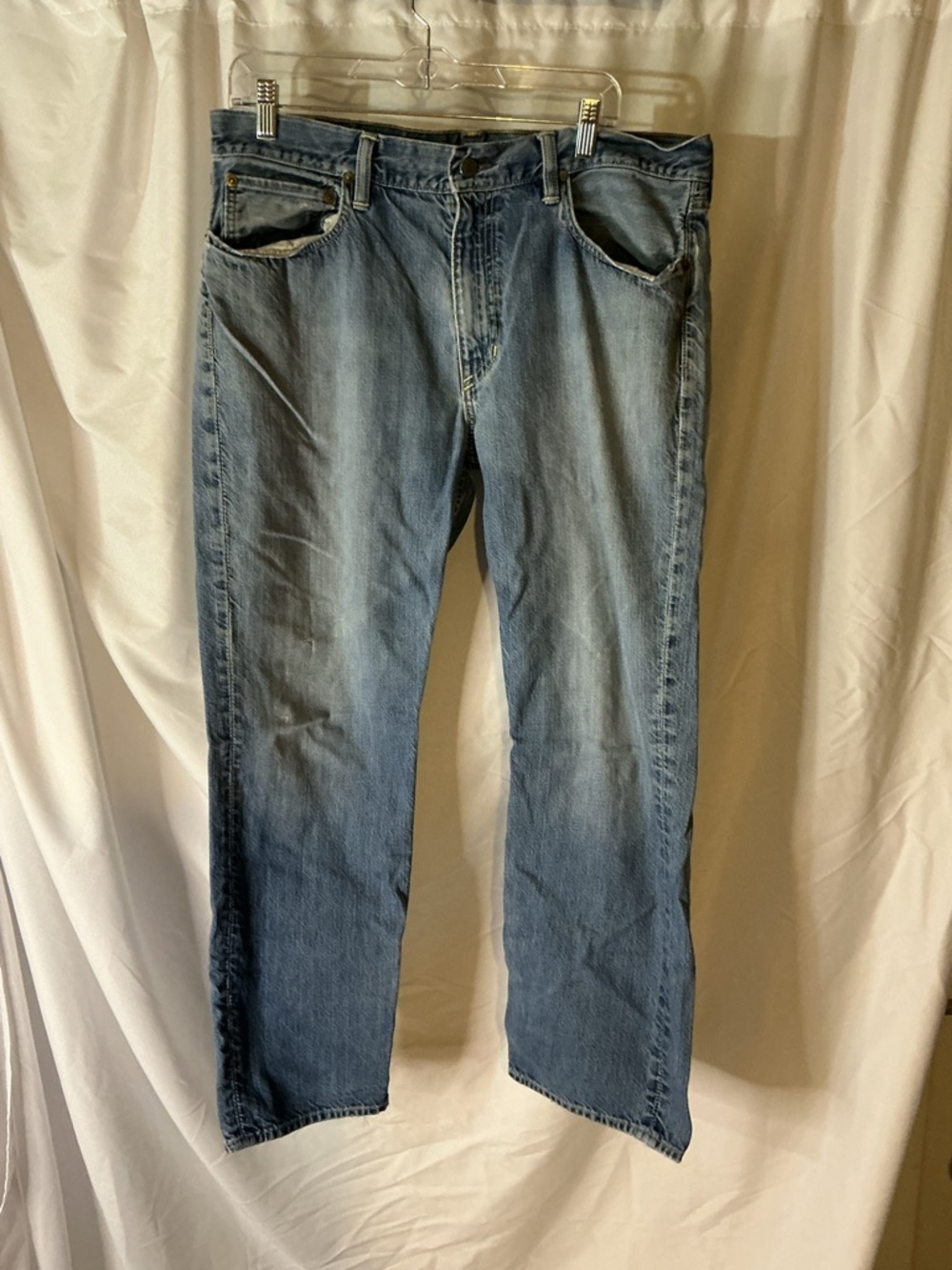 Polo Ralph Lauren Jeans 35x30 Classic Straight Light Wash Denim